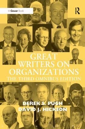 Derek S. Pugh, David J. Hickson - Great Writers on Organizations, Inbunden