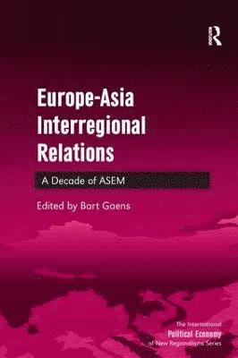 Europe-Asia Interregional Relations 1