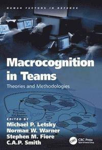 bokomslag Macrocognition in Teams