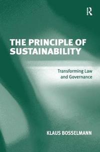 bokomslag The Principle of Sustainability
