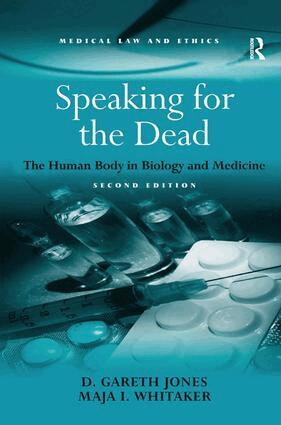 D. Gareth Jones, Maja I. Whitaker - Speaking for the Dead, Inbunden