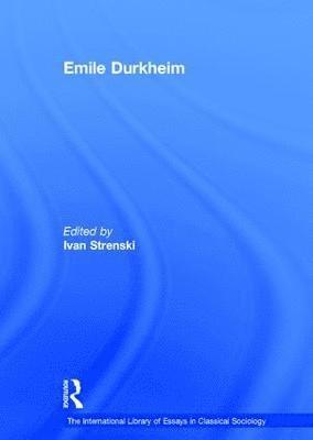 Emile Durkheim 1