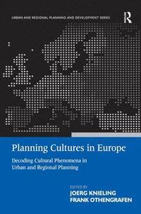 bokomslag Planning Cultures in Europe