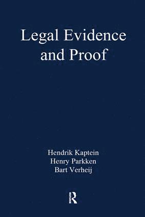 bokomslag Legal Evidence and Proof