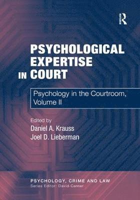 Psychological Expertise in Court 1