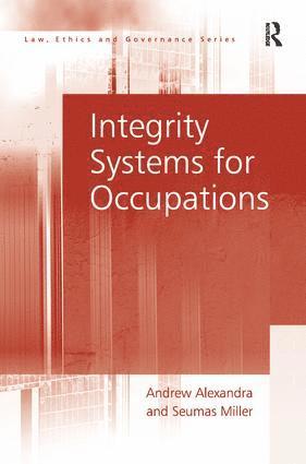 bokomslag Integrity Systems for Occupations