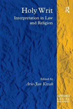 Arie-Jan Kwak - Holy Writ, Inbunden