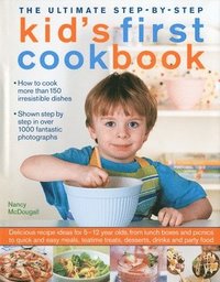 bokomslag Ultimate Step-by-step Kid's First Cookbook