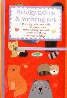 bokomslag Sticky Notes and Writing Set: Cute Cats: Fabulous Wallet-Style Folder Containing 13 Sticky Notepads, a Tear-Off Writing Pad, and Storage Envelope.