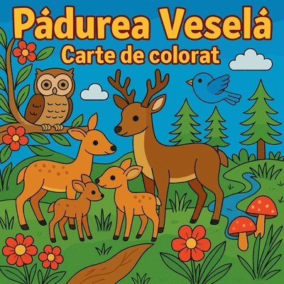 Chris Martin - Pădurea veselă - Carte de colorat, Häftad