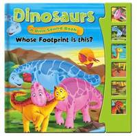 bokomslag Dinosaurs, Dino Sound Book - Whose Footprint is This?