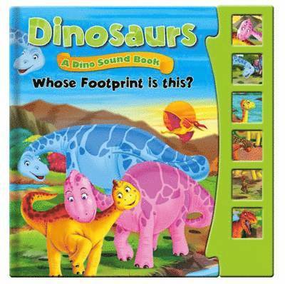 Dinosaurs, Dino Sound Book - Whose Footprint is This? 1