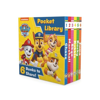 Paw Patrol - Paw Patrol Pocket Library, Kartonnage
