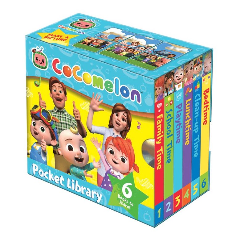 Cocomelon - CoComelon Pocket Library, Kartonnage