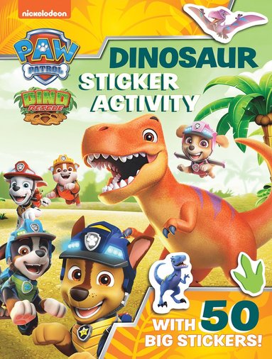 bokomslag Paw Patrol Dinosaur Sticker Activity