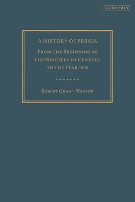 A History of Persia 1