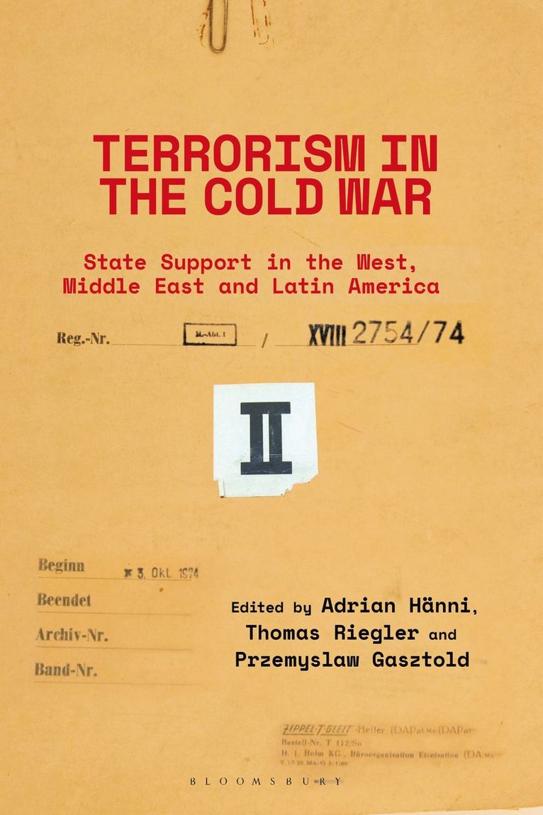 Adrian Hänni, Thomas Riegler - Terrorism in the Cold War, Häftad