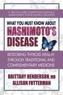 bokomslag What You Must Know About Hashimoto's Disease