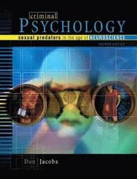 bokomslag Criminal Psychology: Sexual Predators in the Age of Neuroscience
