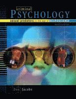 Don E Jacobs - Criminal Psychology: Sexual Predators in the Age of Neuroscience, Häftad
