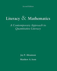bokomslag Literacy and Mathematics: A Contemporary Approach to Quantitative Literacy