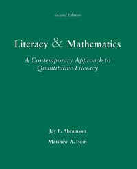 bokomslag LITERACY AND MATHEMATICS: A CONTEMPORARY APPROACH TO QUANTITATIVE LITERACY