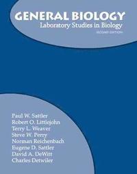bokomslag General Biology Laboratory Studies in Biology