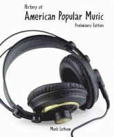 Mark Latham - History of American Popular Music w/ Rhapsody, Häftad