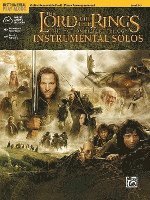 bokomslag The Lord of the Rings Instrumental Solos for Strings: Violin (with Piano Acc.), Book & Online Audio/Software