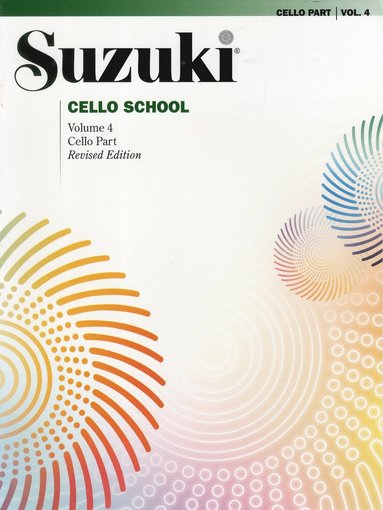 bokomslag Suzuki cello school volume  4 rev.