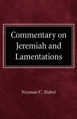Commetary on Jeremiah and Lamentations 1