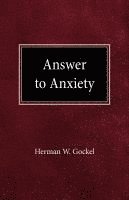 bokomslag Answer to Anxiety