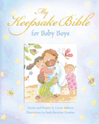 Lizzie Ribbons - My Baby Keepsake Bible for Baby Boys, Inbunden