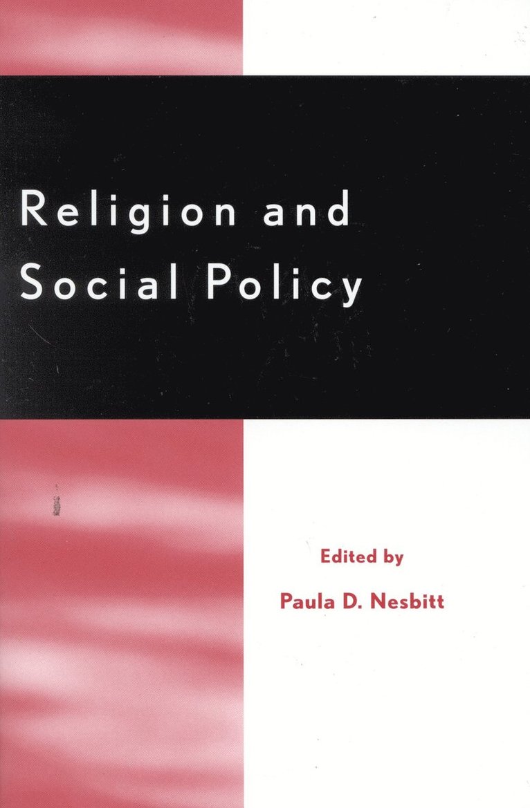 Paula Nesbitt - Religion and Social Policy, Häftad