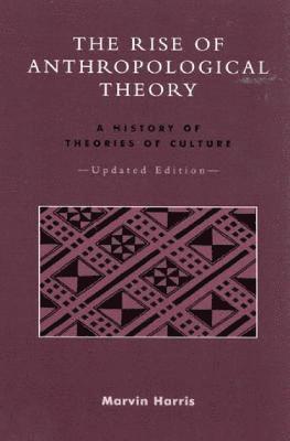 bokomslag Rise of Anthropological Theory