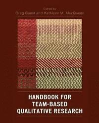 bokomslag Handbook for Team-Based Qualitative Research