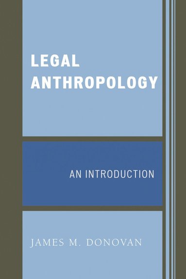 bokomslag Legal Anthropology