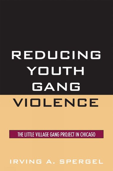 bokomslag Reducing Youth Gang Violence