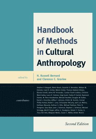 Handbook of Methods in Cultural Anthropology 1