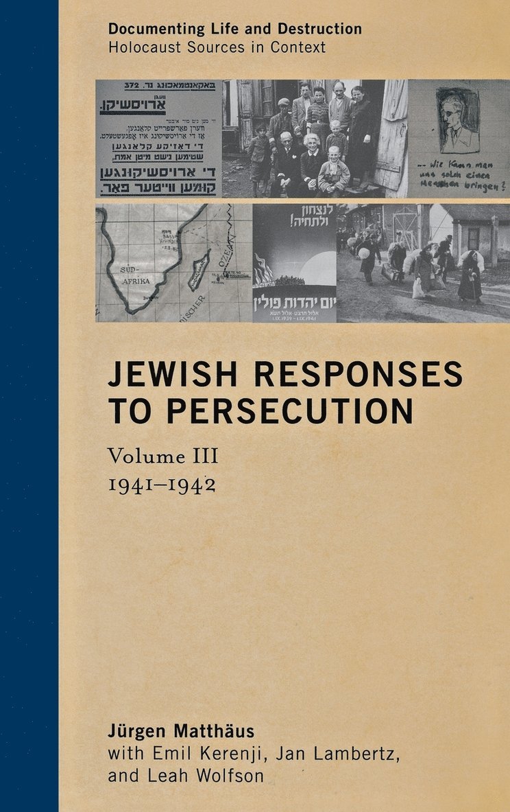 Jewish Responses to Persecution 1