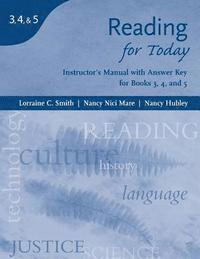 bokomslag Instructor's Manual for Reading for Today: Issues for Today/Concepts  for Today/Topics for Today