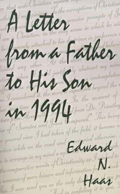 Letter from a Father to His Son in 1994