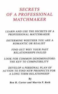 bokomslag Secrets of a Professional Matchmaker