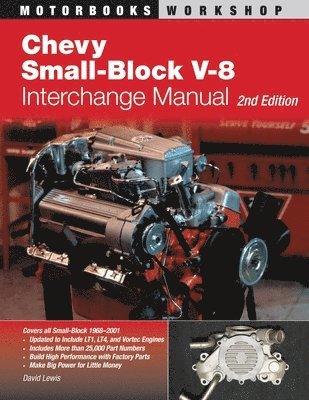 bokomslag Chevy Small-Block V-8 Interchange Manual