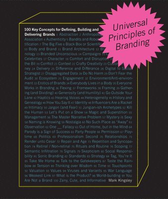 Mark Kingsley - Universal Principles of Branding, Inbunden