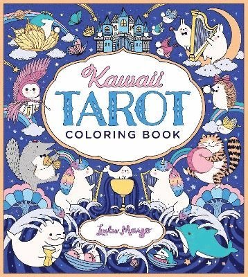 bokomslag Kawaii Tarot Coloring Book