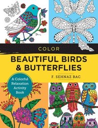 bokomslag Color Beautiful Birds and Butterflies