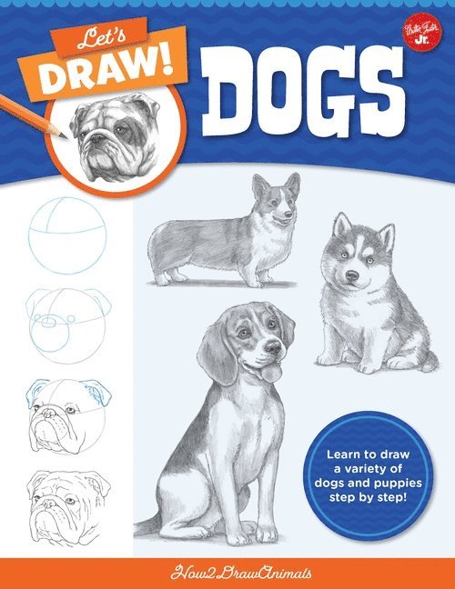 How2DrawAnimals, How2drawanimals - Let's Draw Dogs, Häftad