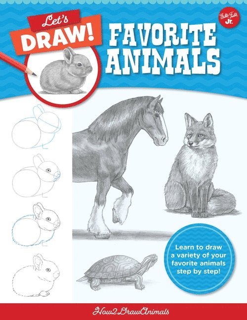 Let's Draw Favorite Animals: Volume 3 1