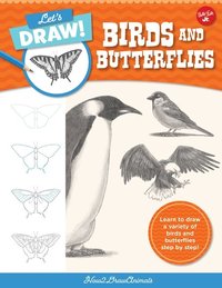 bokomslag Let's Draw Birds & Butterflies: Volume 5